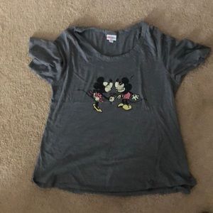 Lularoe Mickey and Minnie shirt